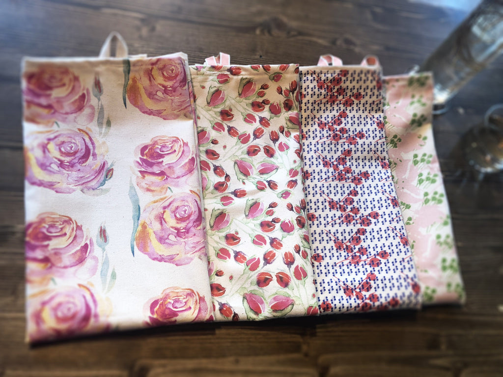 ROSY ROSE | Organic Dish Towel |