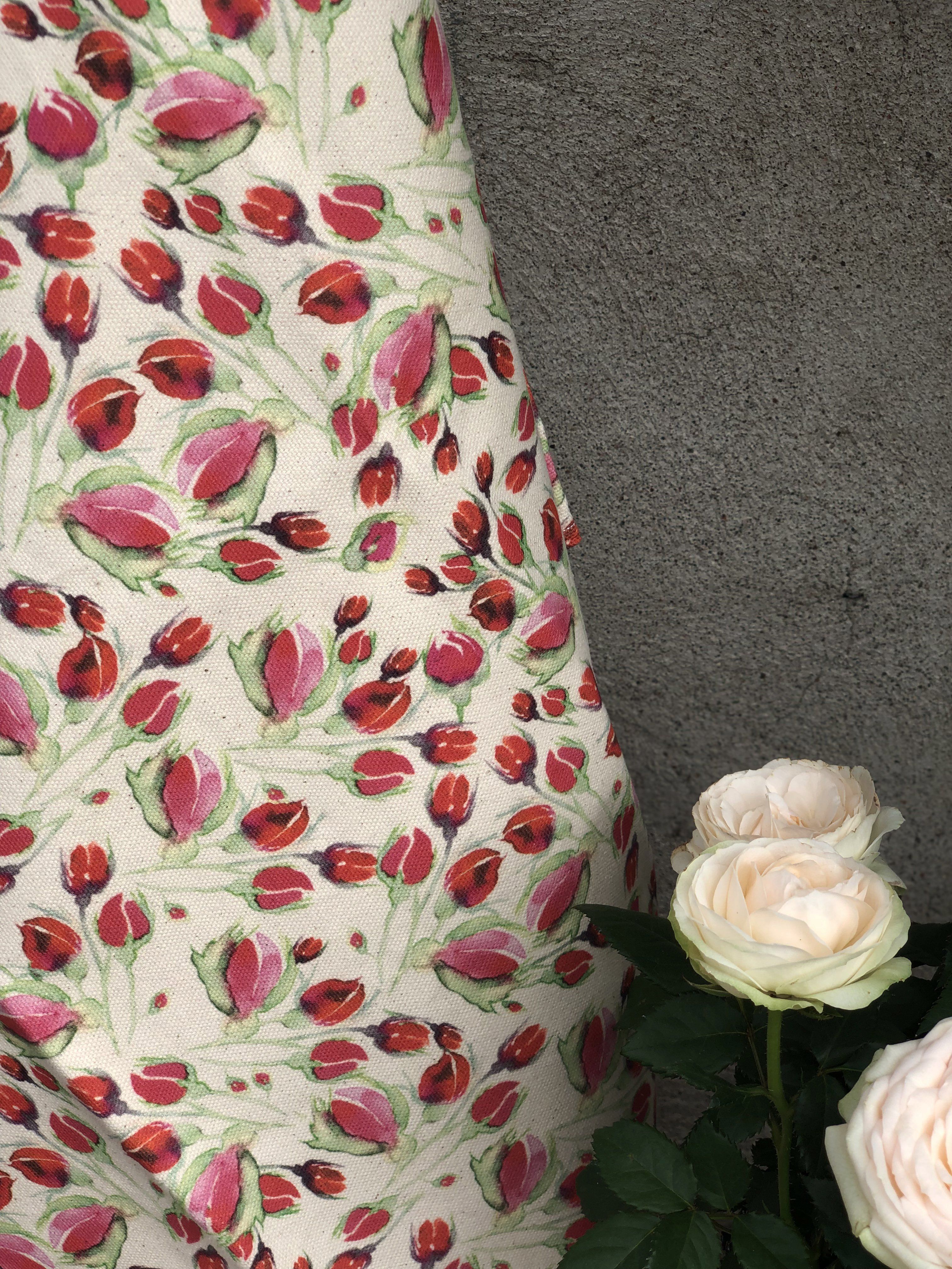 FAITHFUL ROSES | Organic Dish Towel |