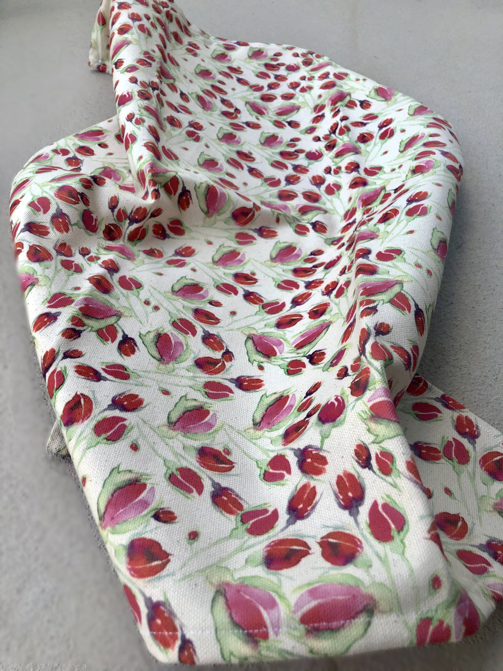 FAITHFUL ROSES | Organic Dish Towel |