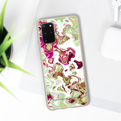 Biodegradable Case || GREEN WAVES ||