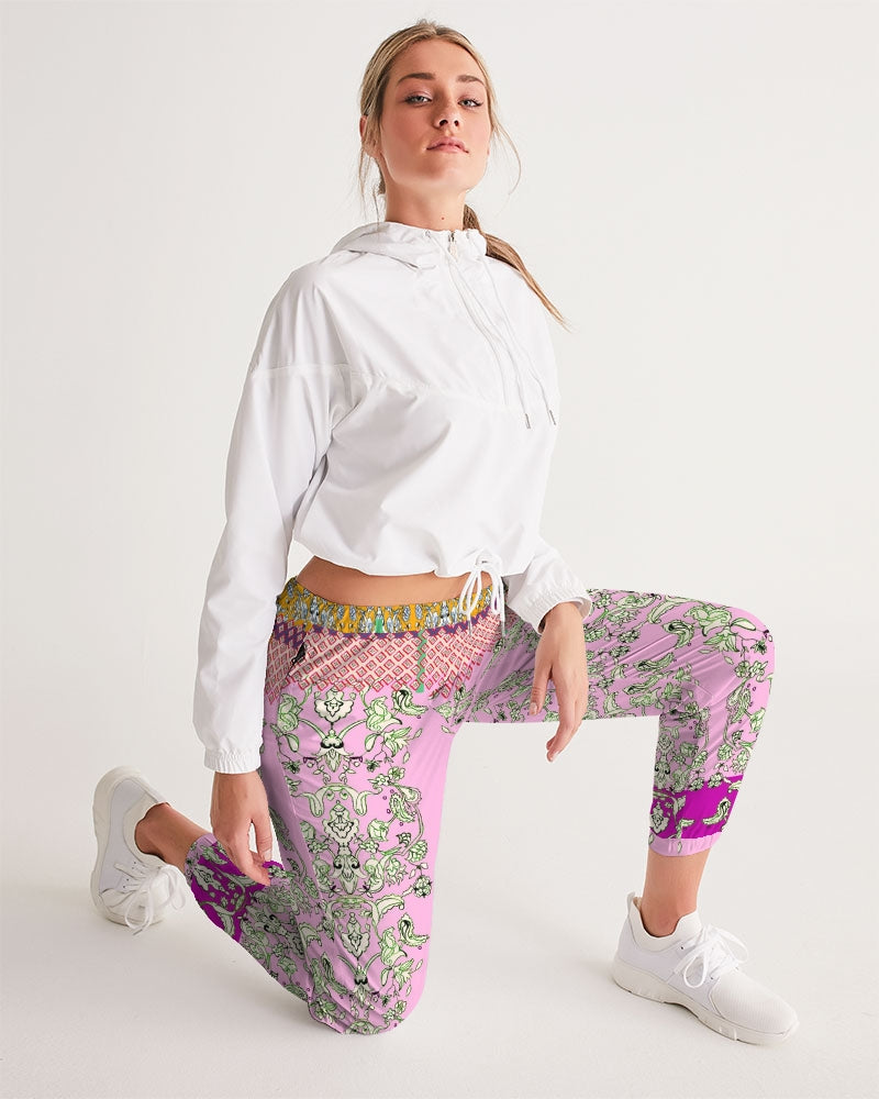 MIRACULOUS FLOWERS -PINK  ||Women's Track Pants