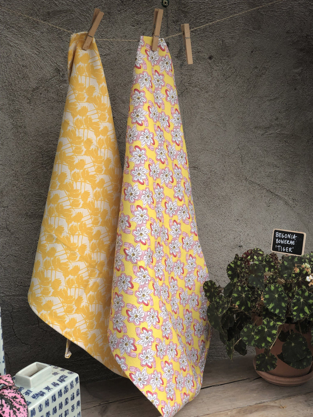MAGICAL BLOSSOM | Organic Dish Towel |