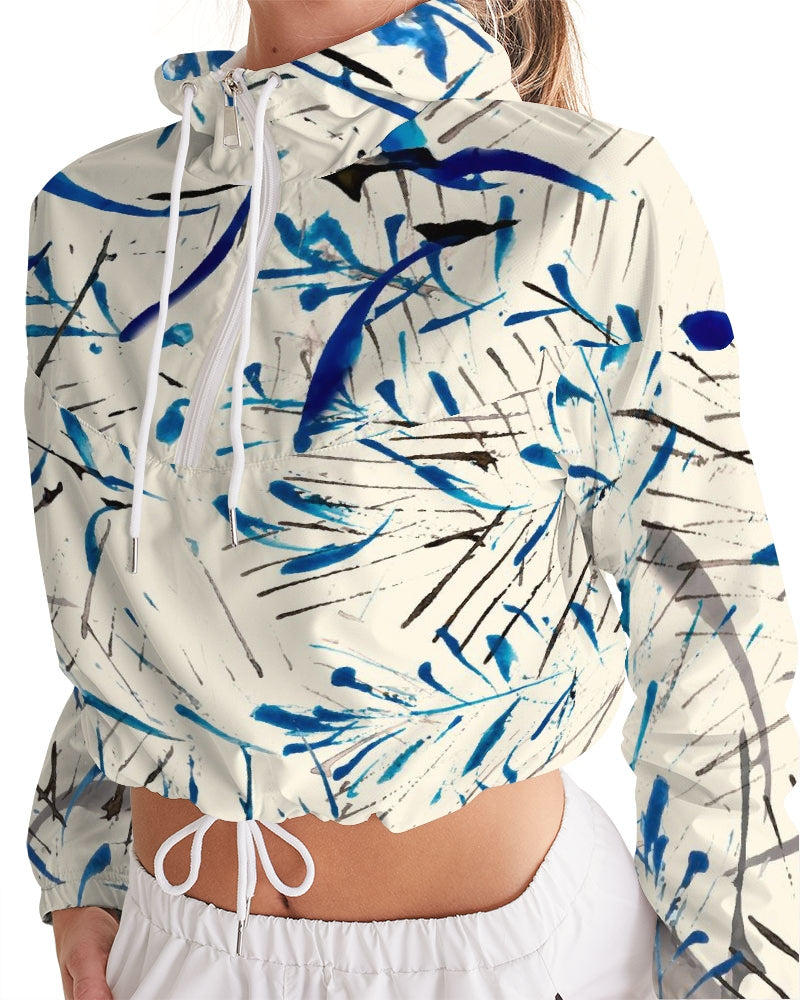 MOONLIGHT BRANCH  Women's Cropped Windbreaker