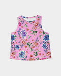 AMORE PINK Women's Cropped Tank