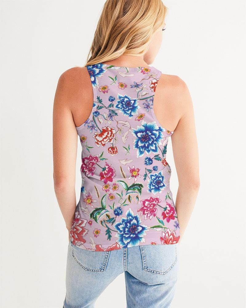 Women's Tank || AMORE Purple Blooms