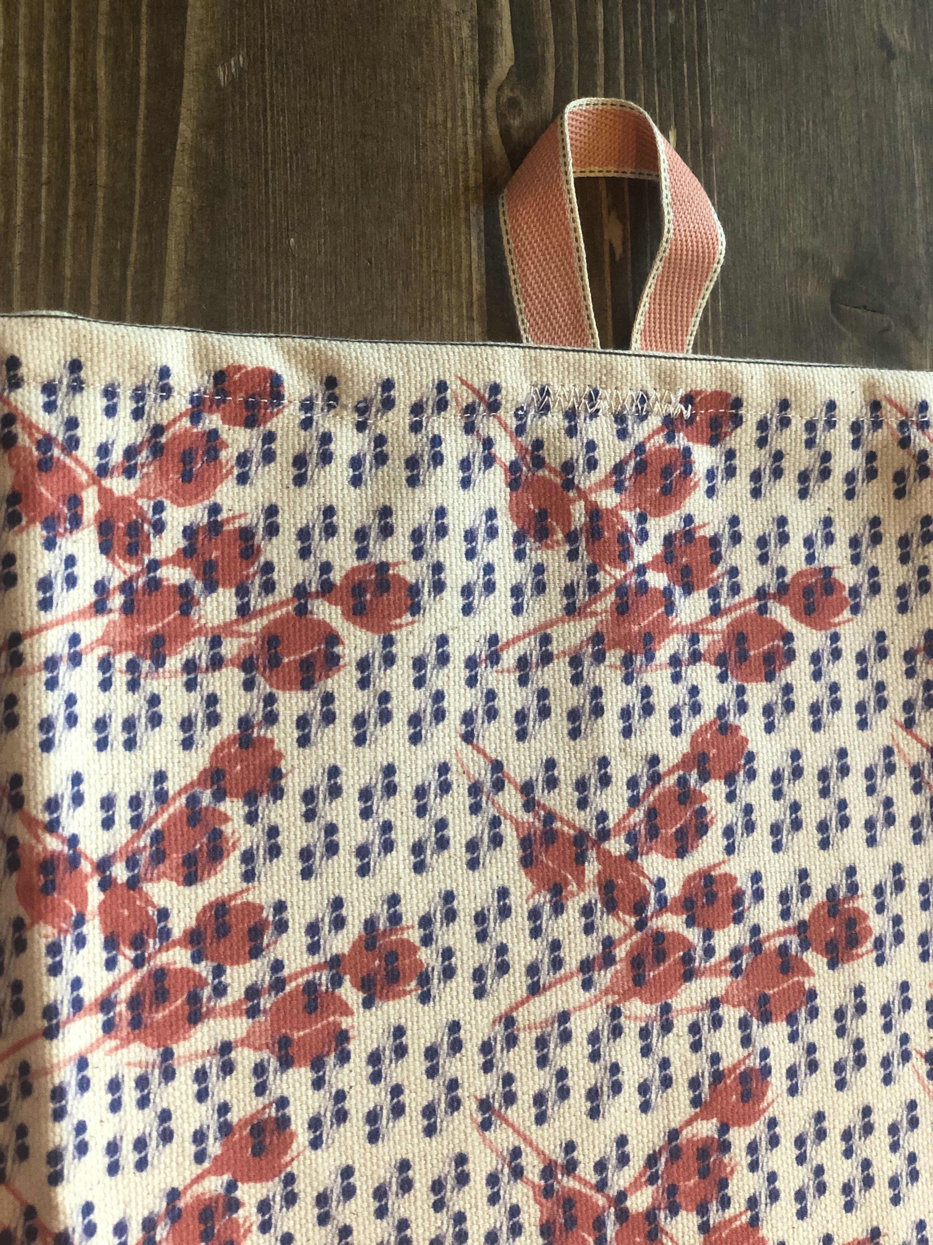 BLUE ROSY | Organic Dish Towel |
