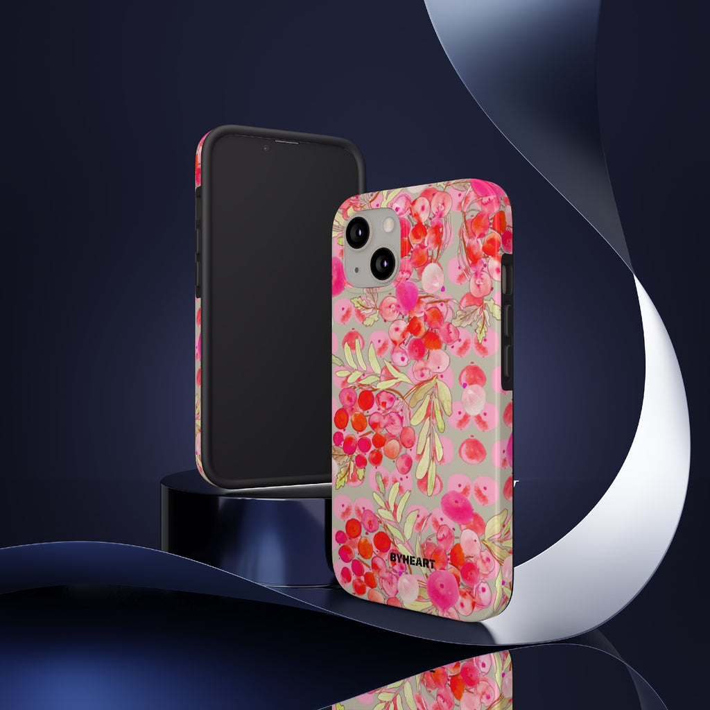 PINK BERRIES, LAPPLAND  | Tough Phone Cases, Case-Mate