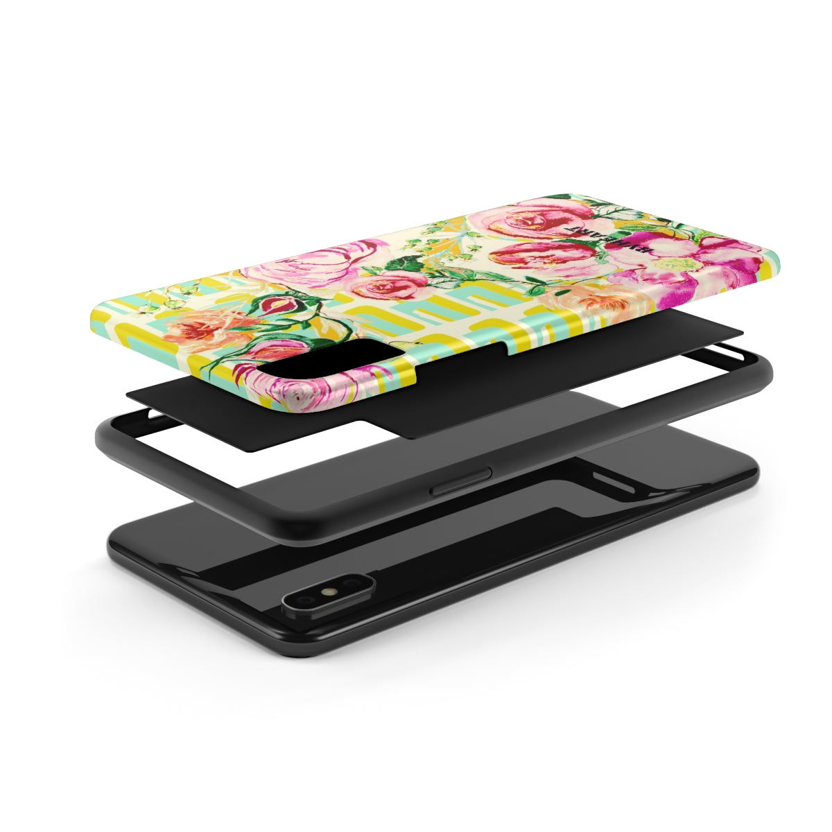 ROSES IN PAISLEY,  SHIRAZ | Tough Phone Cases, Case-Mate |