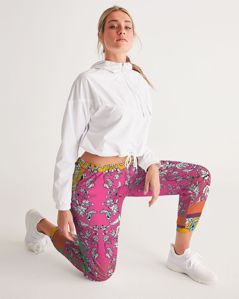 MIRACULOUS FLOWERS -PINK ||  Women's Track Pants
