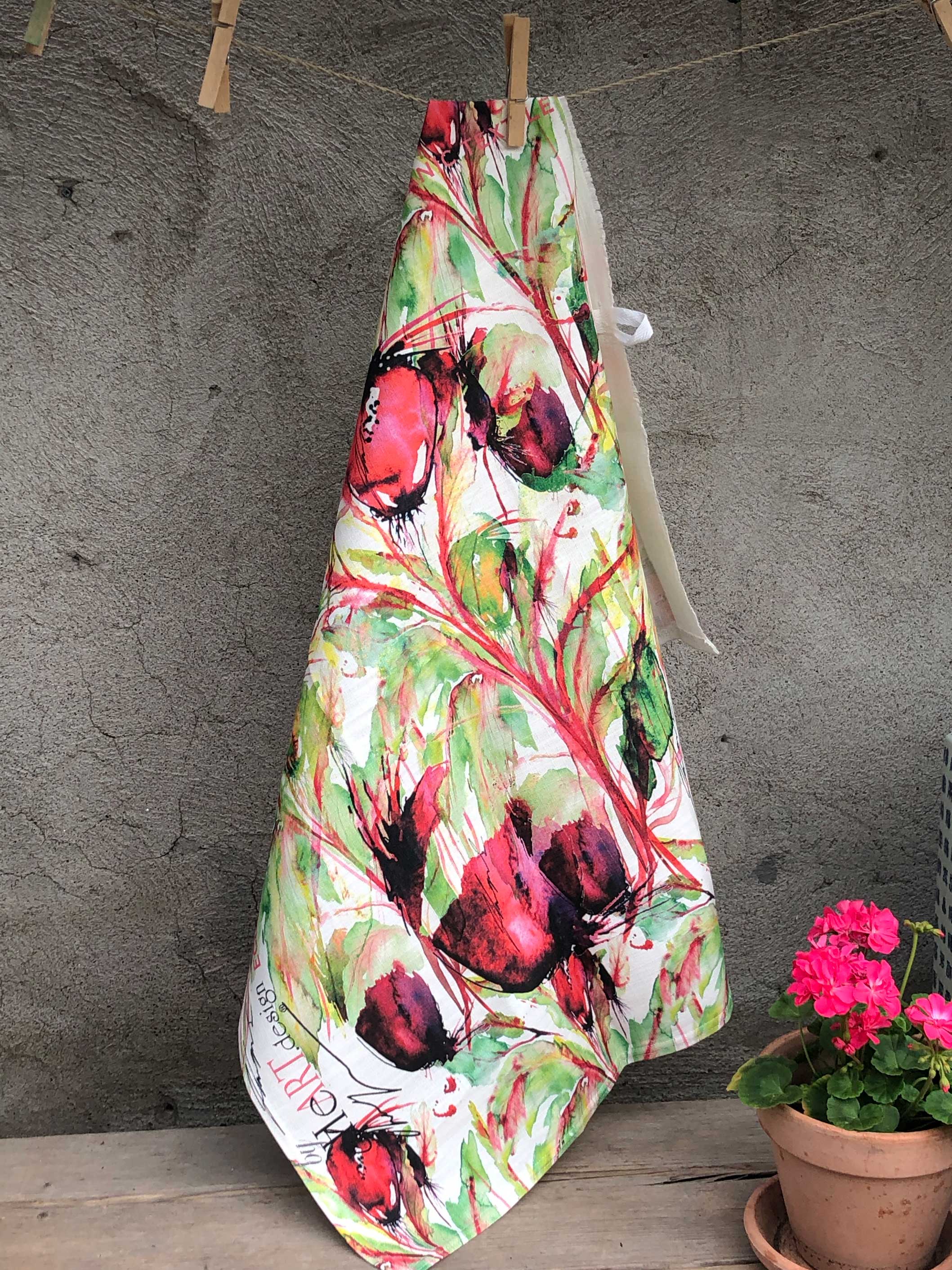 BEETROOT | Organic Dish Towel |