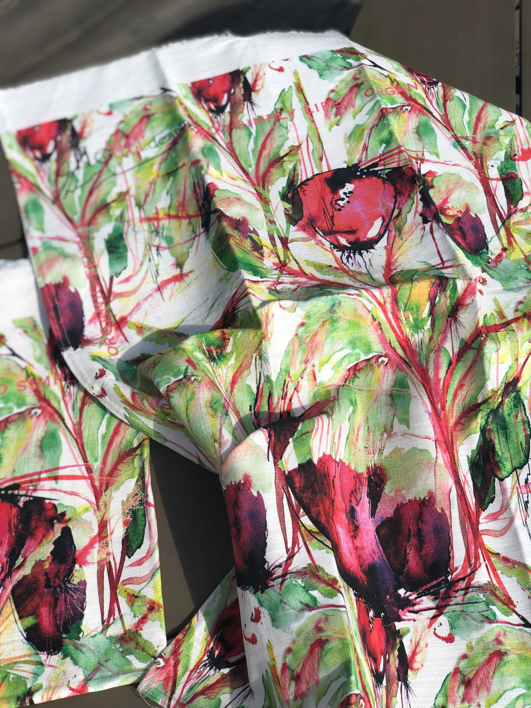 BEETROOT | Organic Dish Towel |