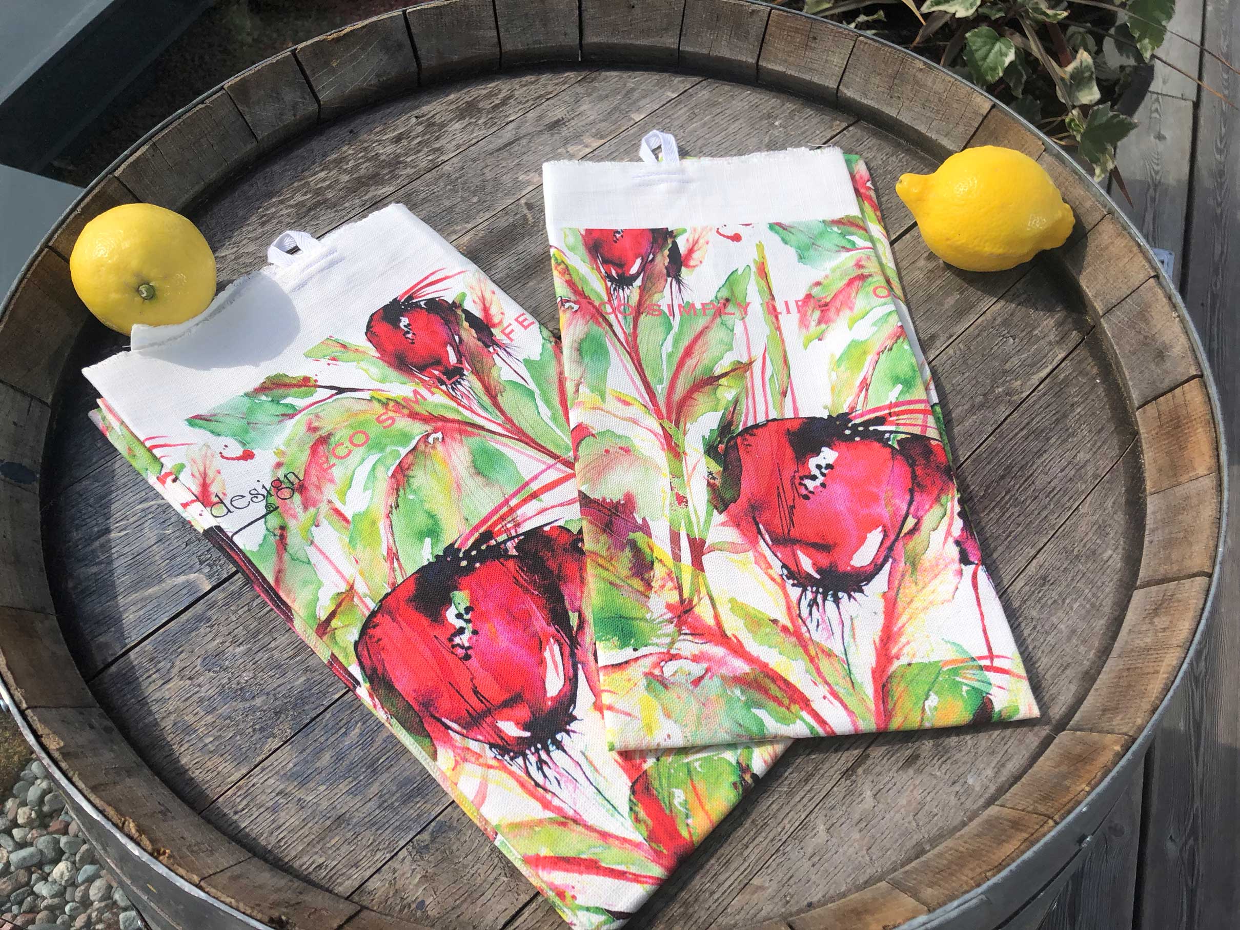 BEETROOT | Organic Dish Towel |