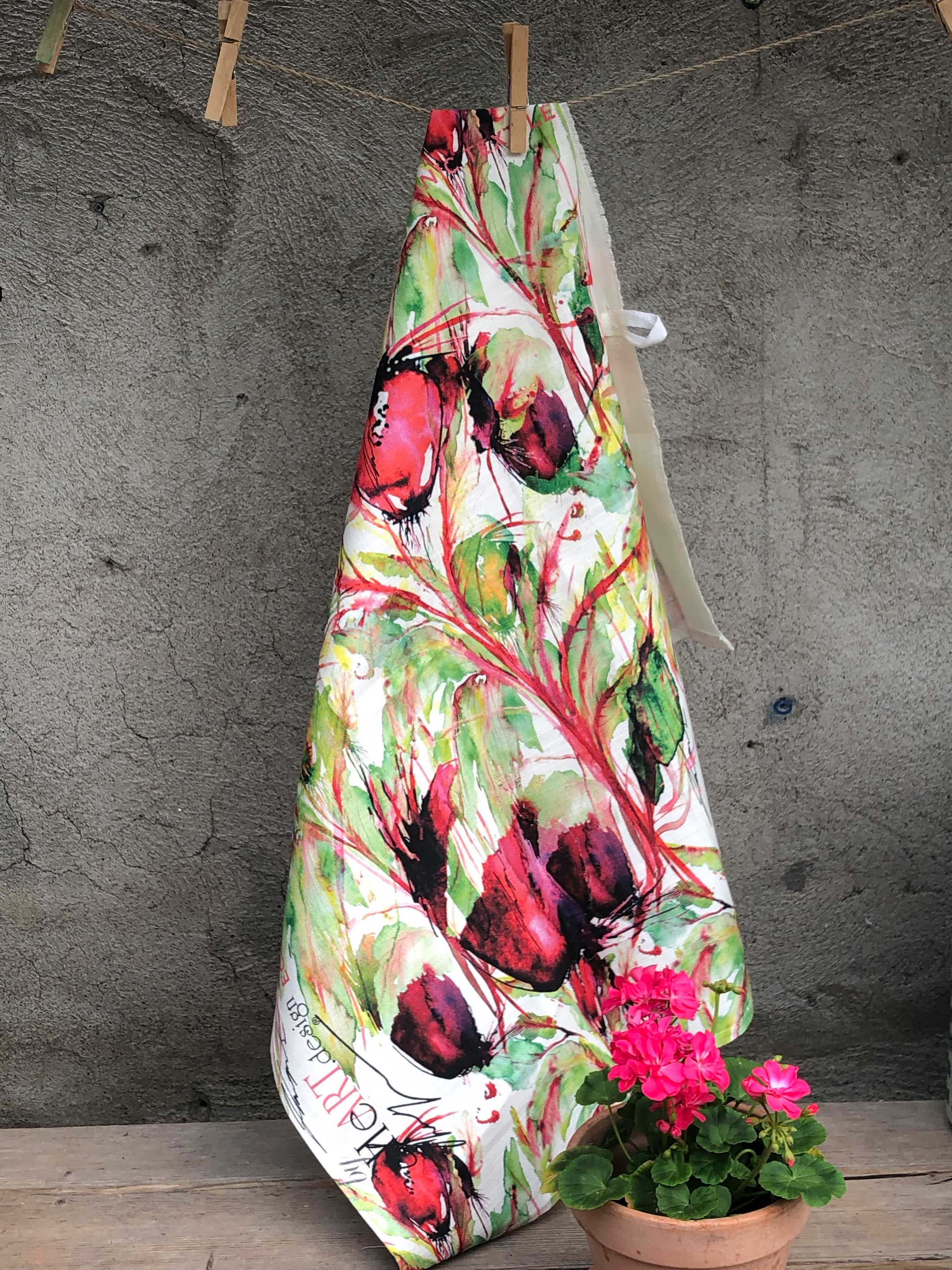 BEETROOT | Organic Dish Towel |