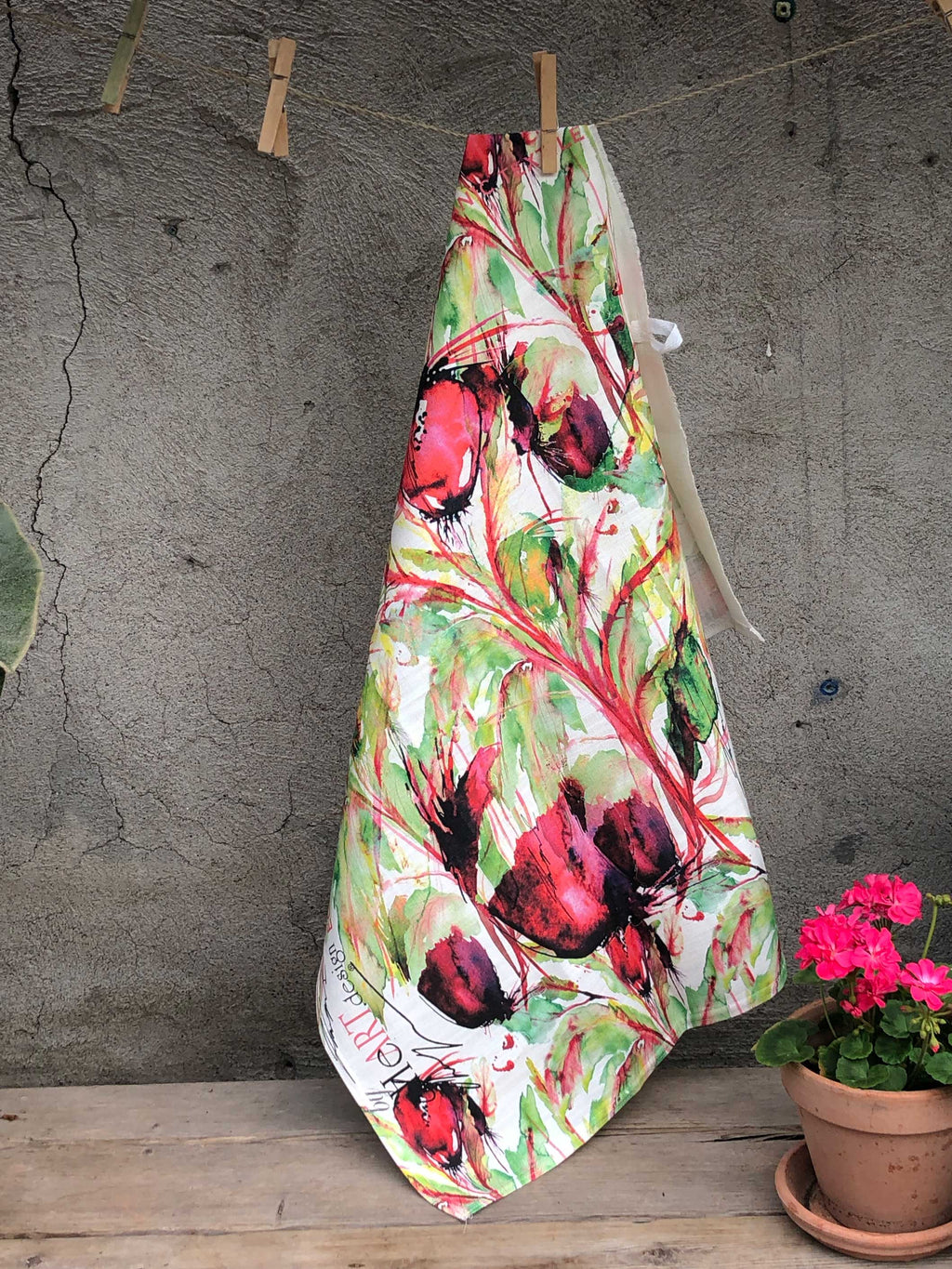 BEETROOT | Organic Dish Towel |