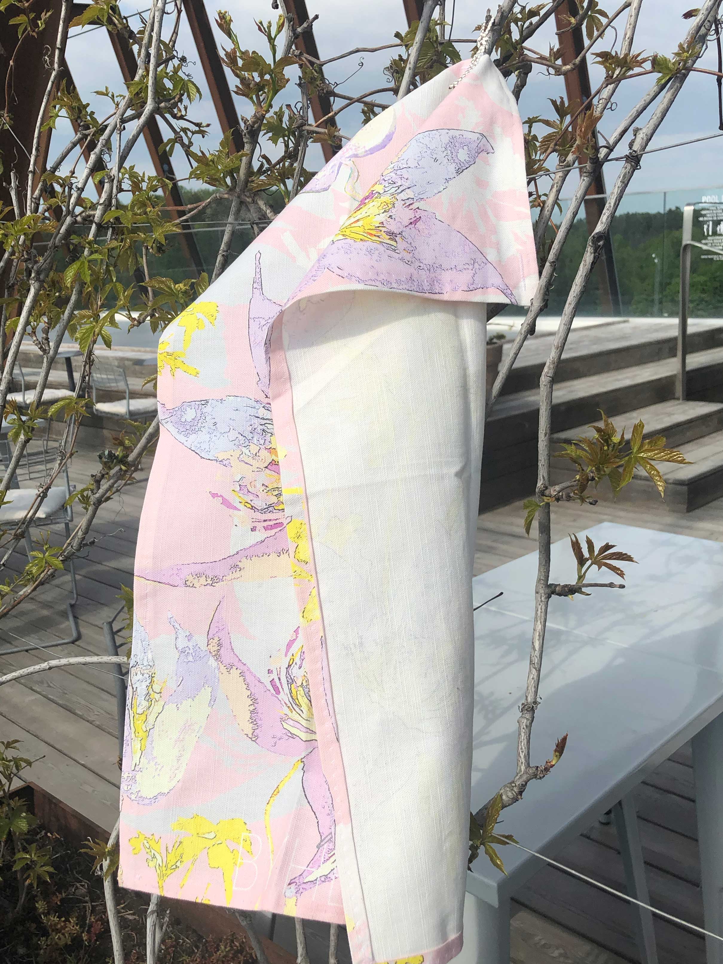 SUMMER FLOWERS | Organic Dish Towel |