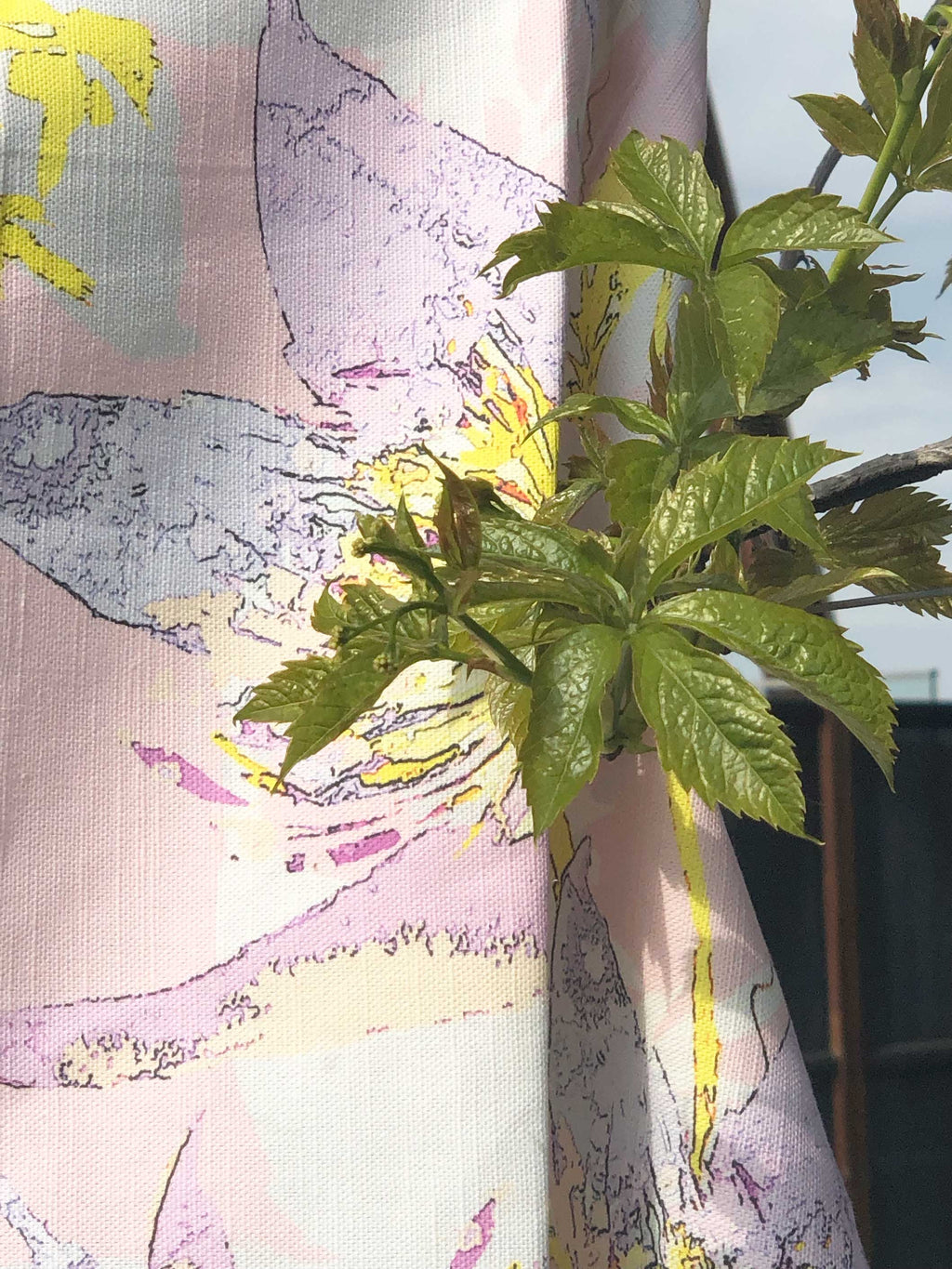 SUMMER FLOWERS | Organic Dish Towel |