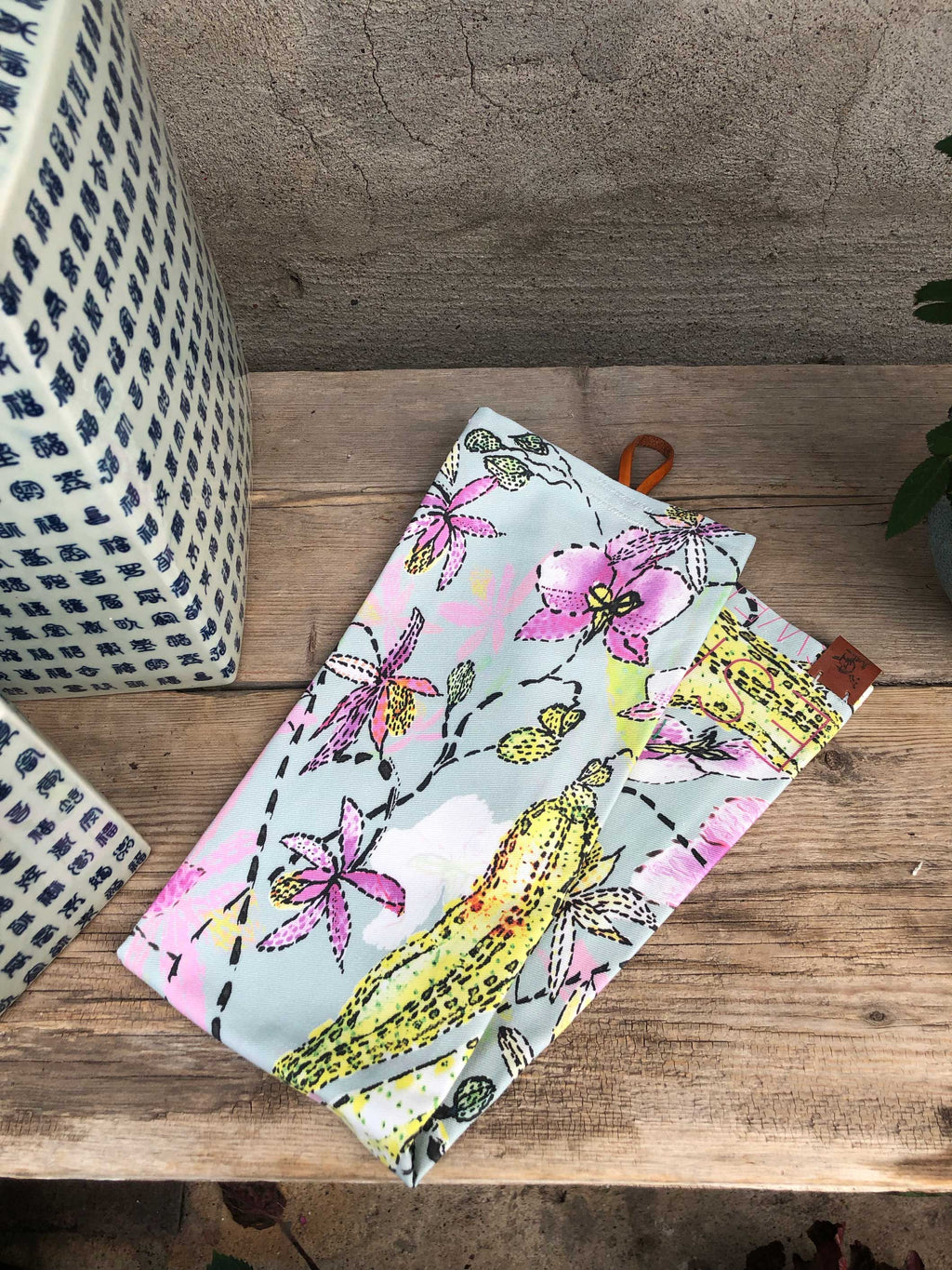 SCENTS OF ORCHIDS  | Organic Dish Towel |
