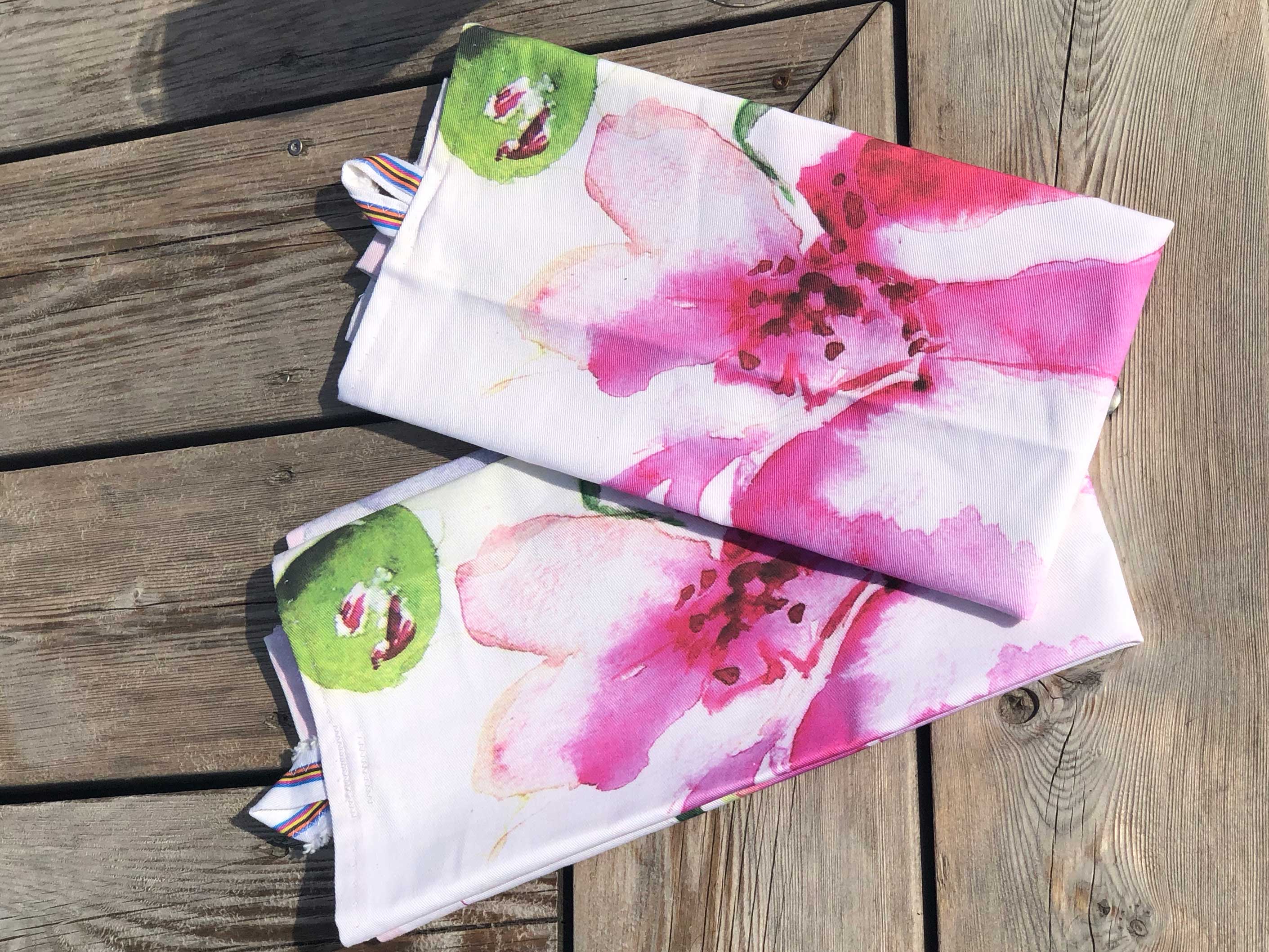 THE LONELY ORCHIDS | Organic Dish Towel |