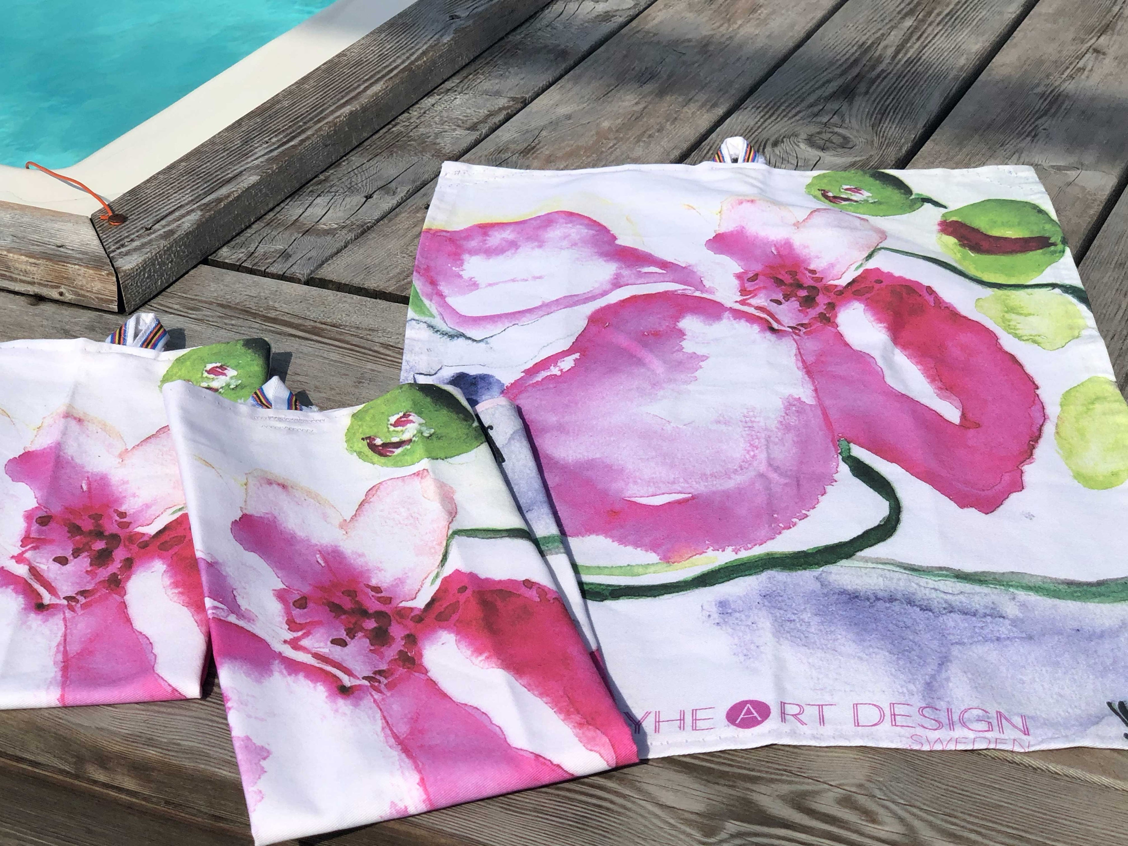THE LONELY ORCHIDS | Organic Dish Towel |