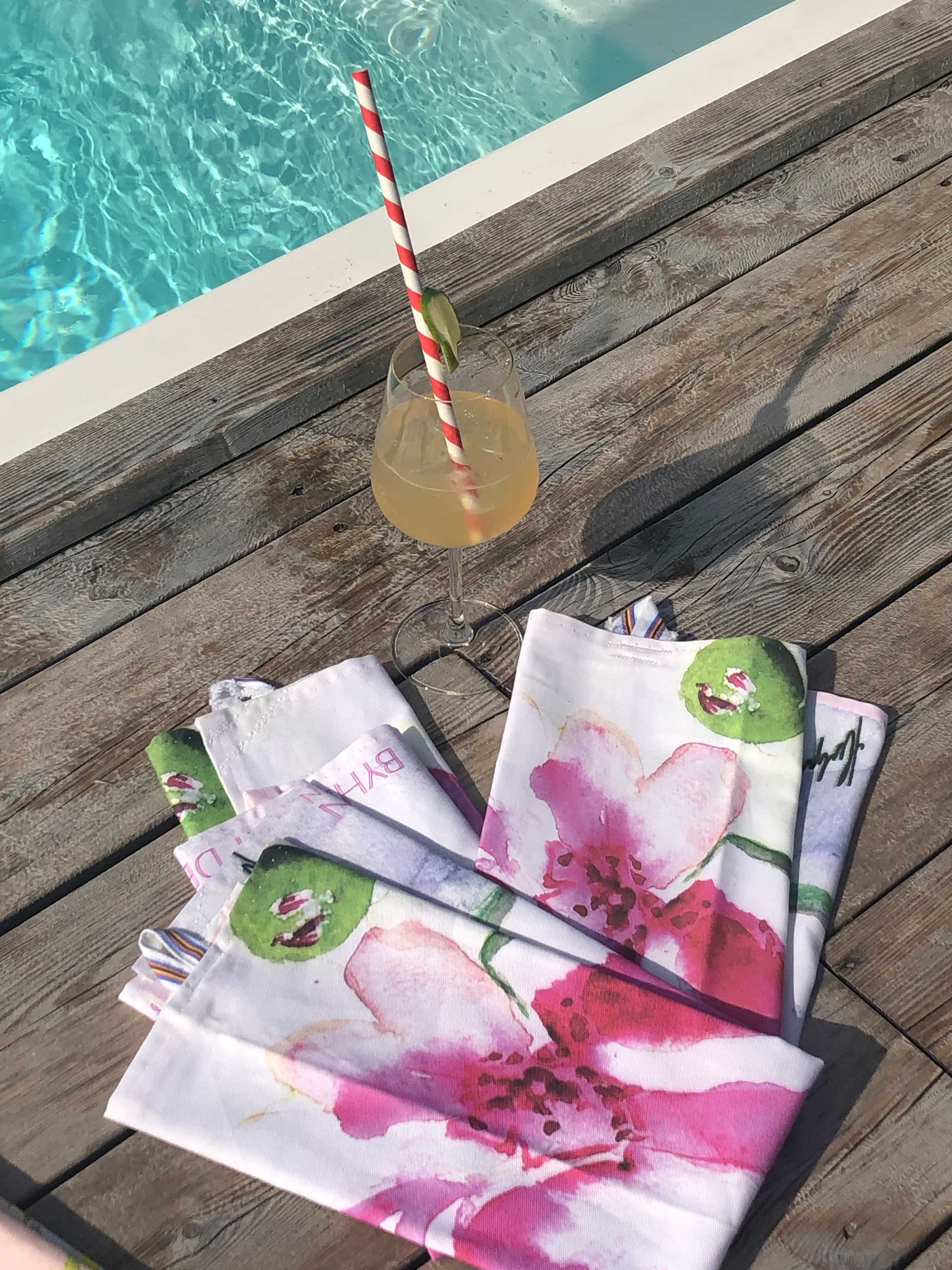 THE LONELY ORCHIDS | Organic Dish Towel |