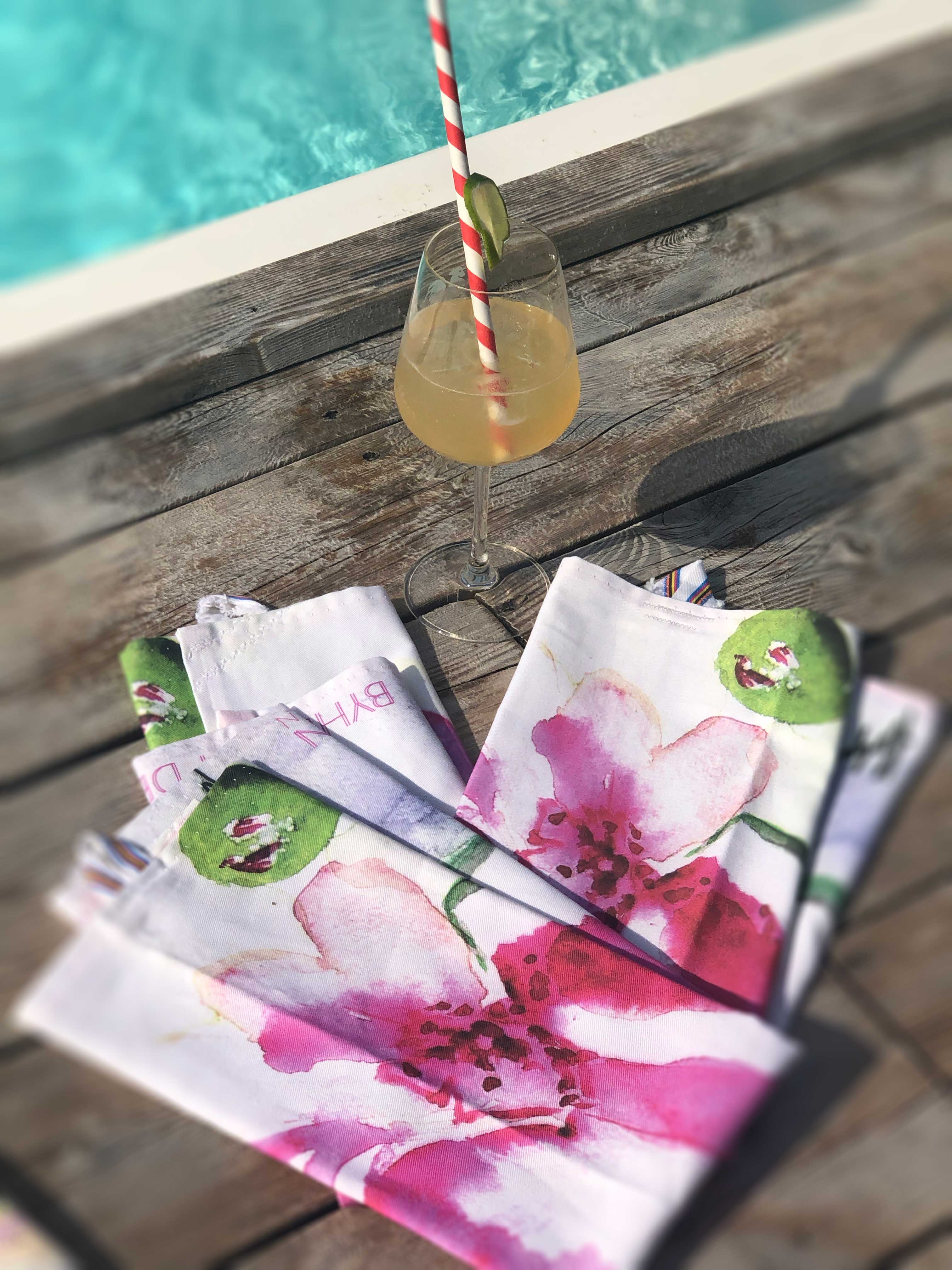 THE LONELY ORCHIDS | Organic Dish Towel |