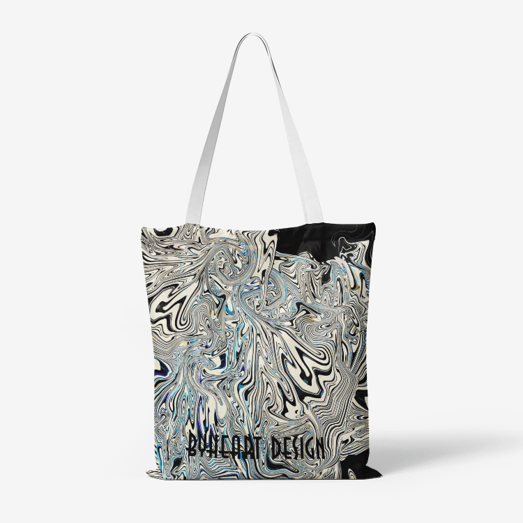 Heavy Duty and Strong Natural Canvas Tote Bags || BLACK SNAKE ||