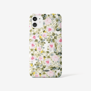 iPhone 11 case || SPRING WHITE DROPS ||