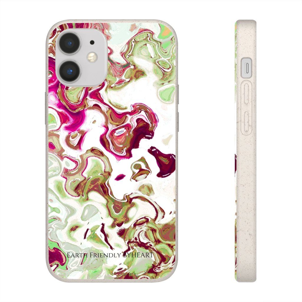 Biodegradable Case || GREEN WAVES ||