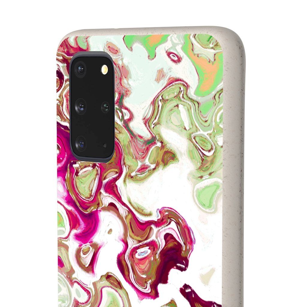 Biodegradable Case || GREEN WAVES ||