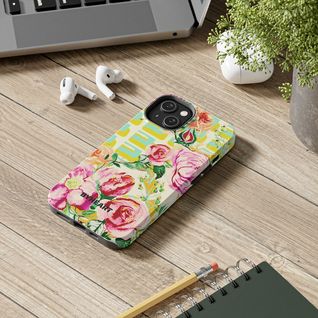 ROSES IN PAISLEY,  SHIRAZ | Tough Phone Cases, Case-Mate |