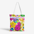 IF YOU EVER LOVE ME, PERHAPS || Heavy Duty and Strong Natural Canvas Tote Bags