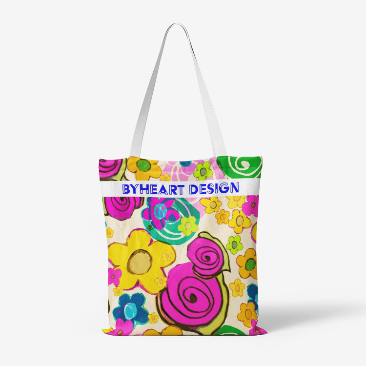 IF YOU EVER LOVE ME, PERHAPS || Heavy Duty and Strong Natural Canvas Tote Bags