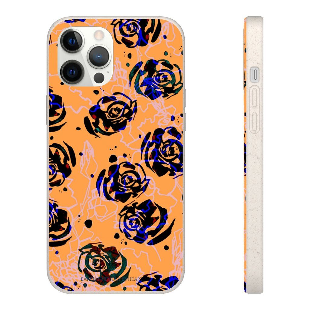 Biodegradable Case || BLACK ROSES ||