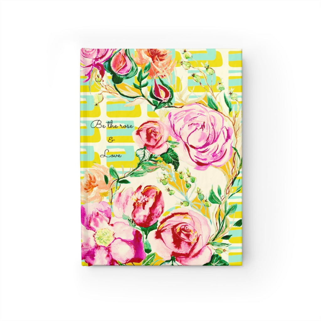 SHIRAZ ROSES, PAISLEY | Journal - Ruled Line |