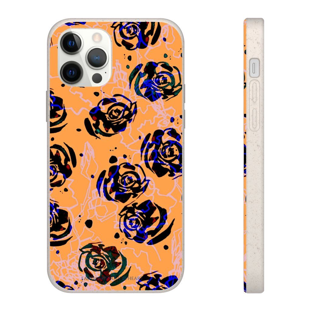 Biodegradable Case || BLACK ROSES ||