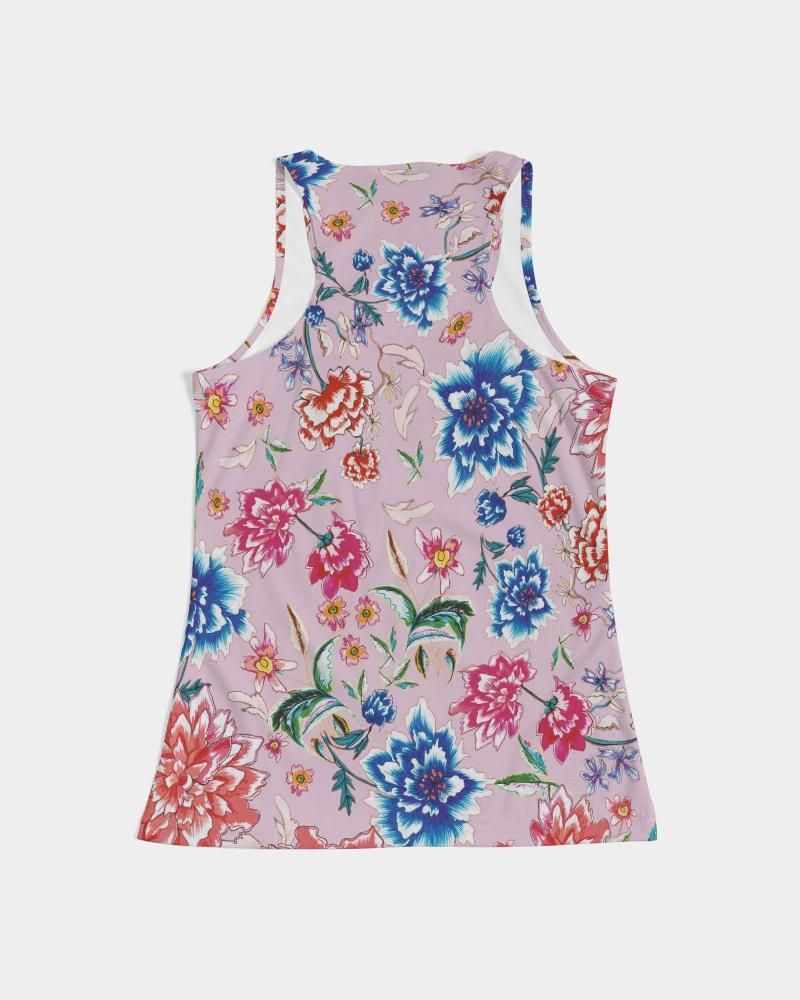 Women's Tank || AMORE Purple Blooms