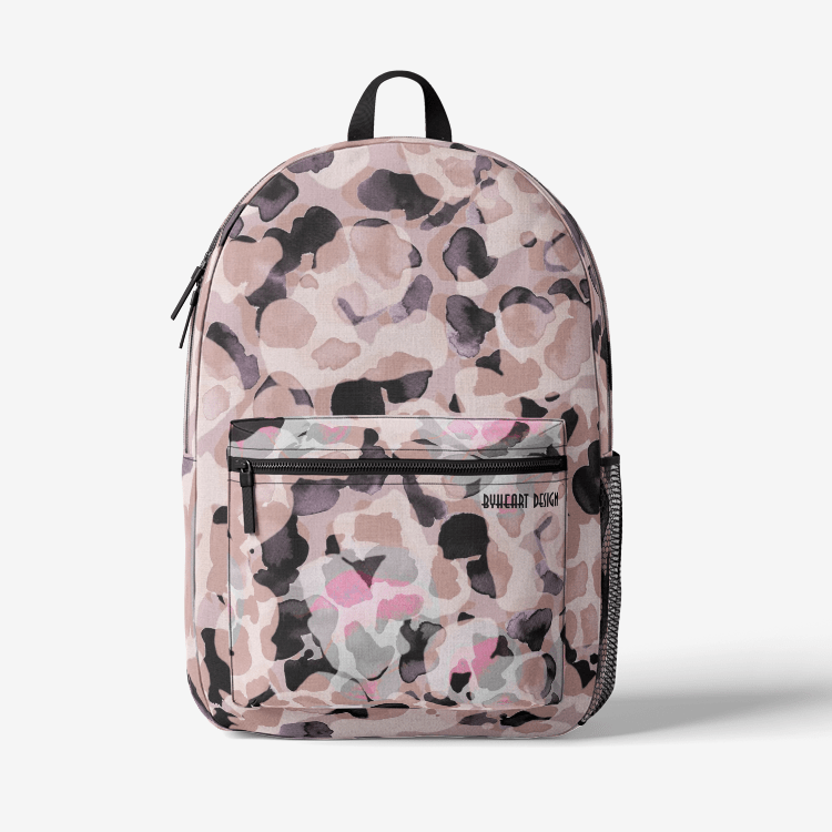 Retro Colorful Print Trendy Backpack || PARADISE ISLAND ||