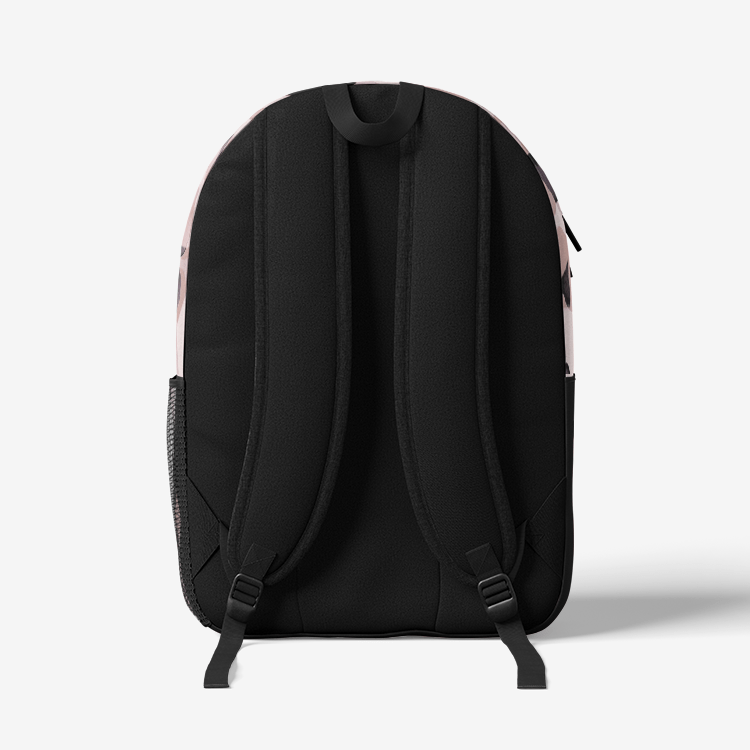 Retro Colorful Print Trendy Backpack || PARADISE ISLAND ||