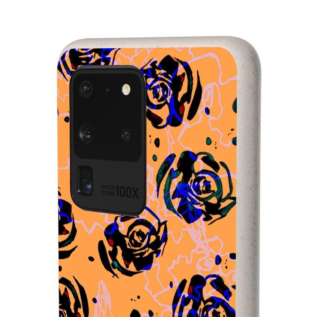 Biodegradable Case || BLACK ROSES ||