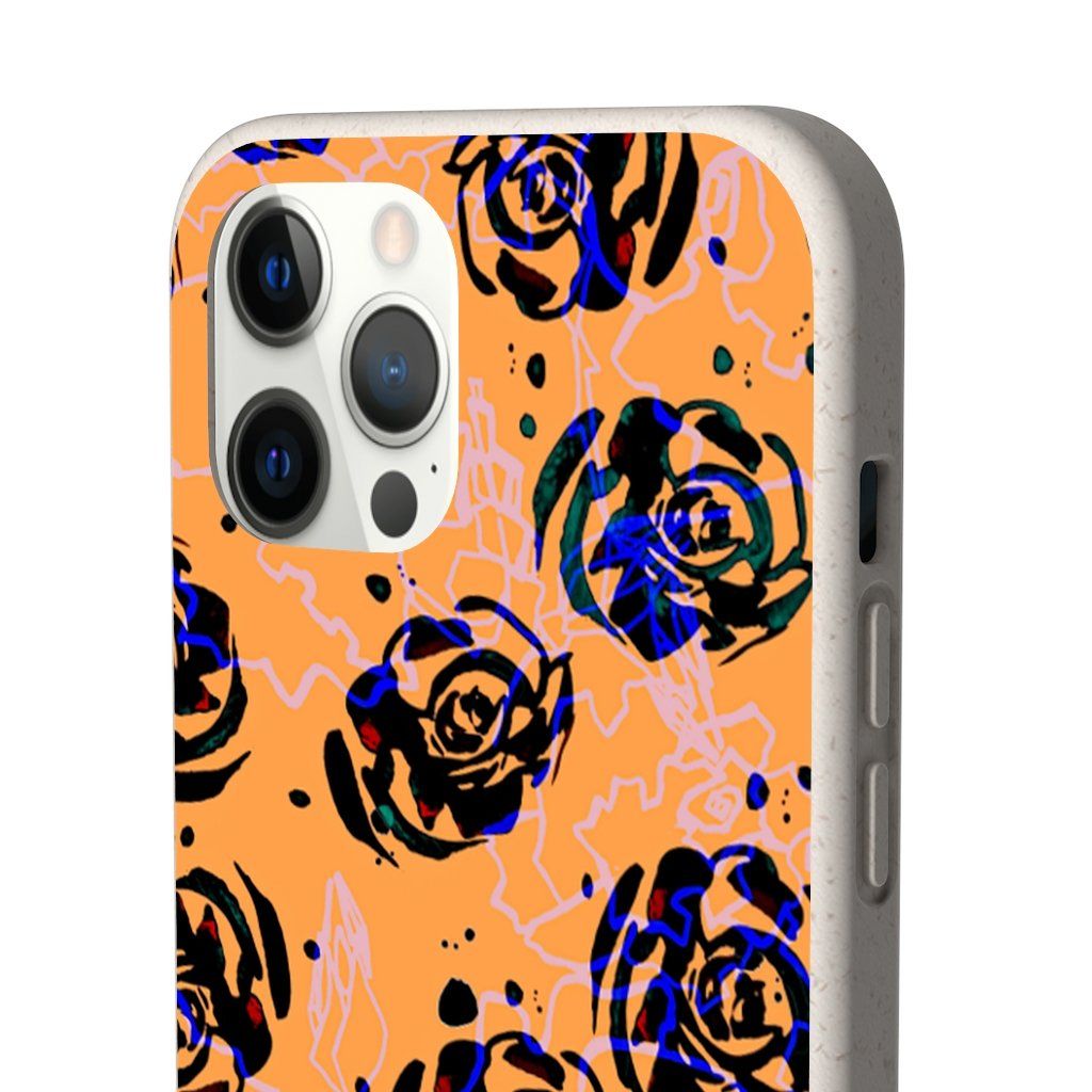 Biodegradable Case || BLACK ROSES ||