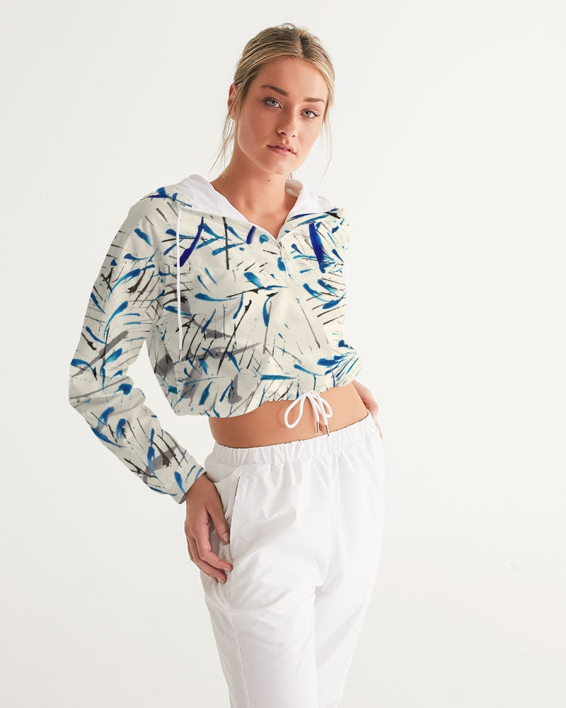 MOONLIGHT BRANCH  Women's Cropped Windbreaker