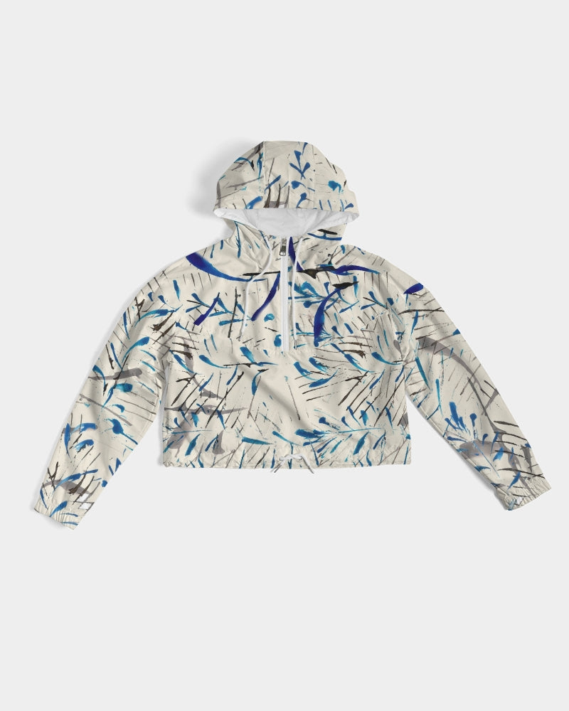 MOONLIGHT BRANCH  Women's Cropped Windbreaker