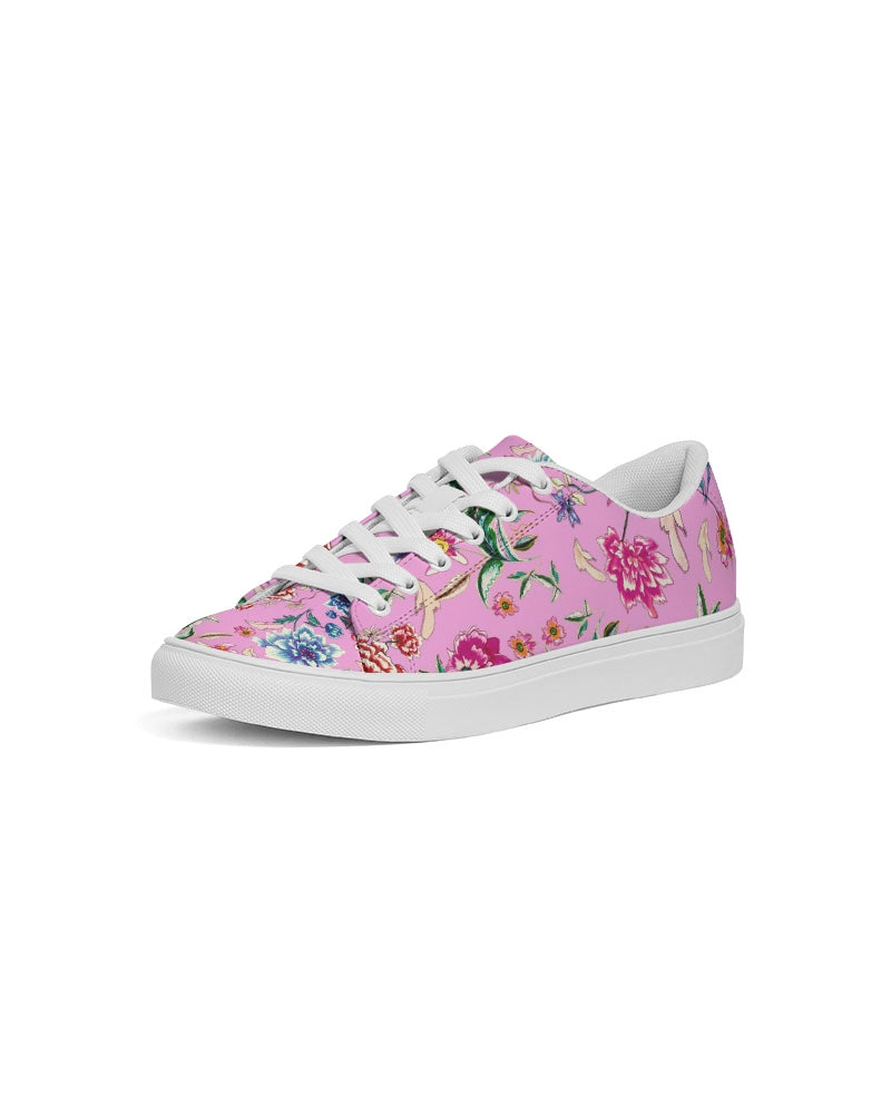 AMORE PINK Women's Faux-Leather Sneaker