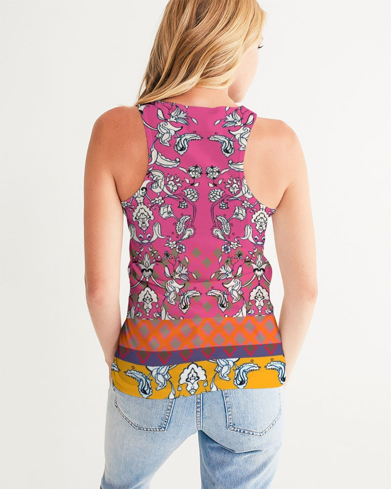 MIRACULOUS FLOWERS IN PINK || Women's Tank