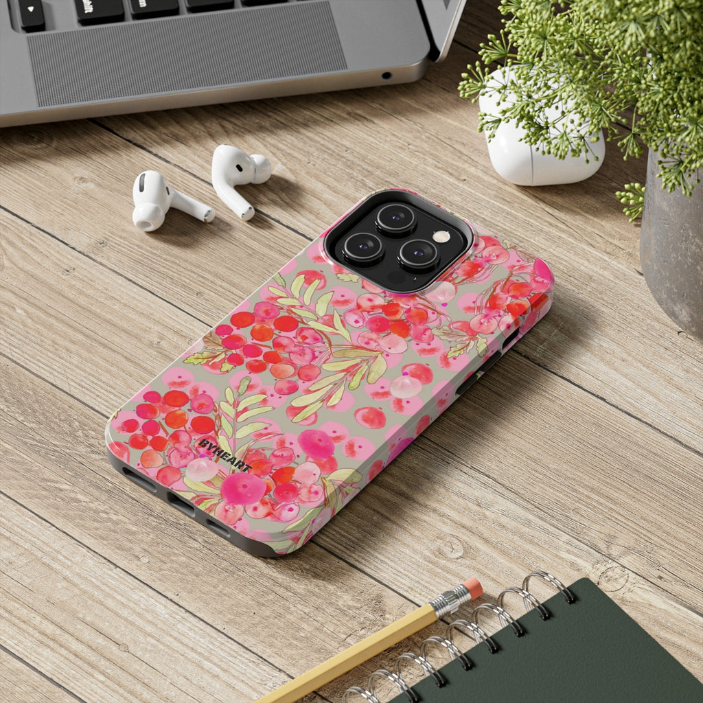 PINK BERRIES, LAPPLAND  | Tough Phone Cases, Case-Mate