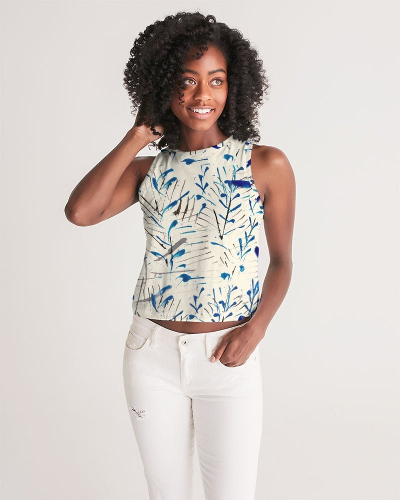 MOONLIGHT BRANCH  || Women's Cropped Tank