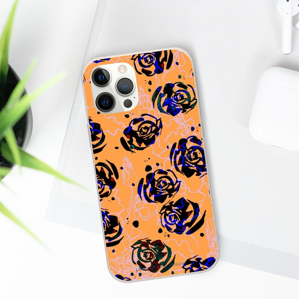 Biodegradable Case || BLACK ROSES ||