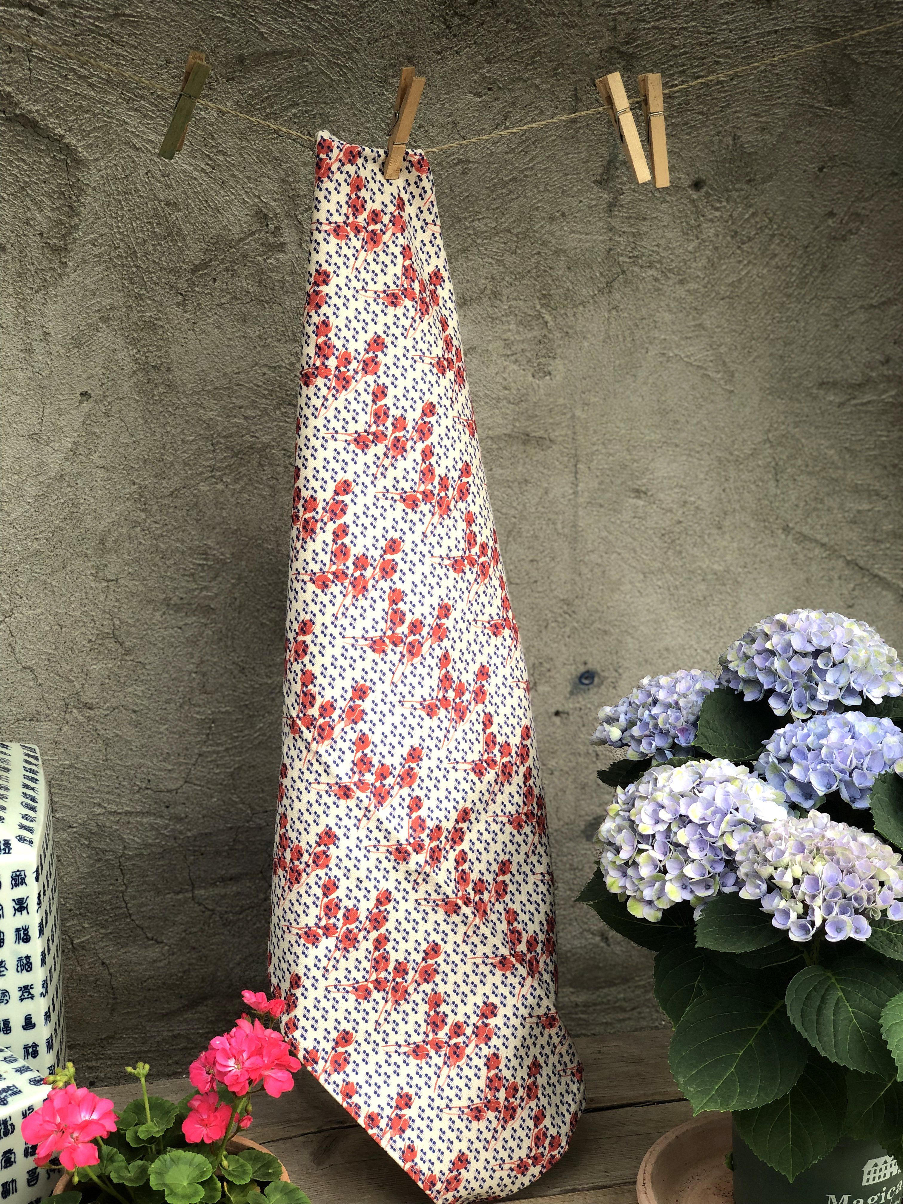 BLUE ROSY | Organic Dish Towel |