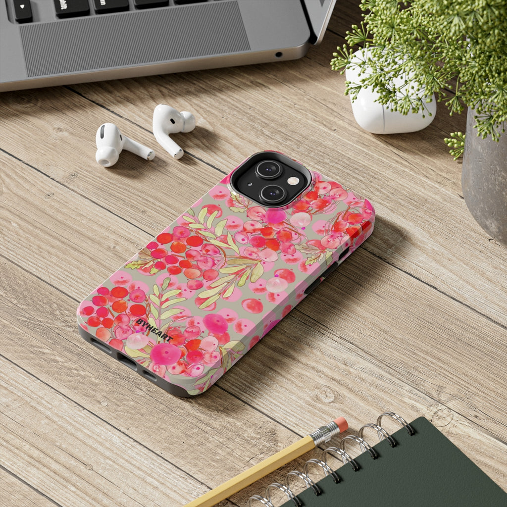 PINK BERRIES, LAPPLAND  | Tough Phone Cases, Case-Mate
