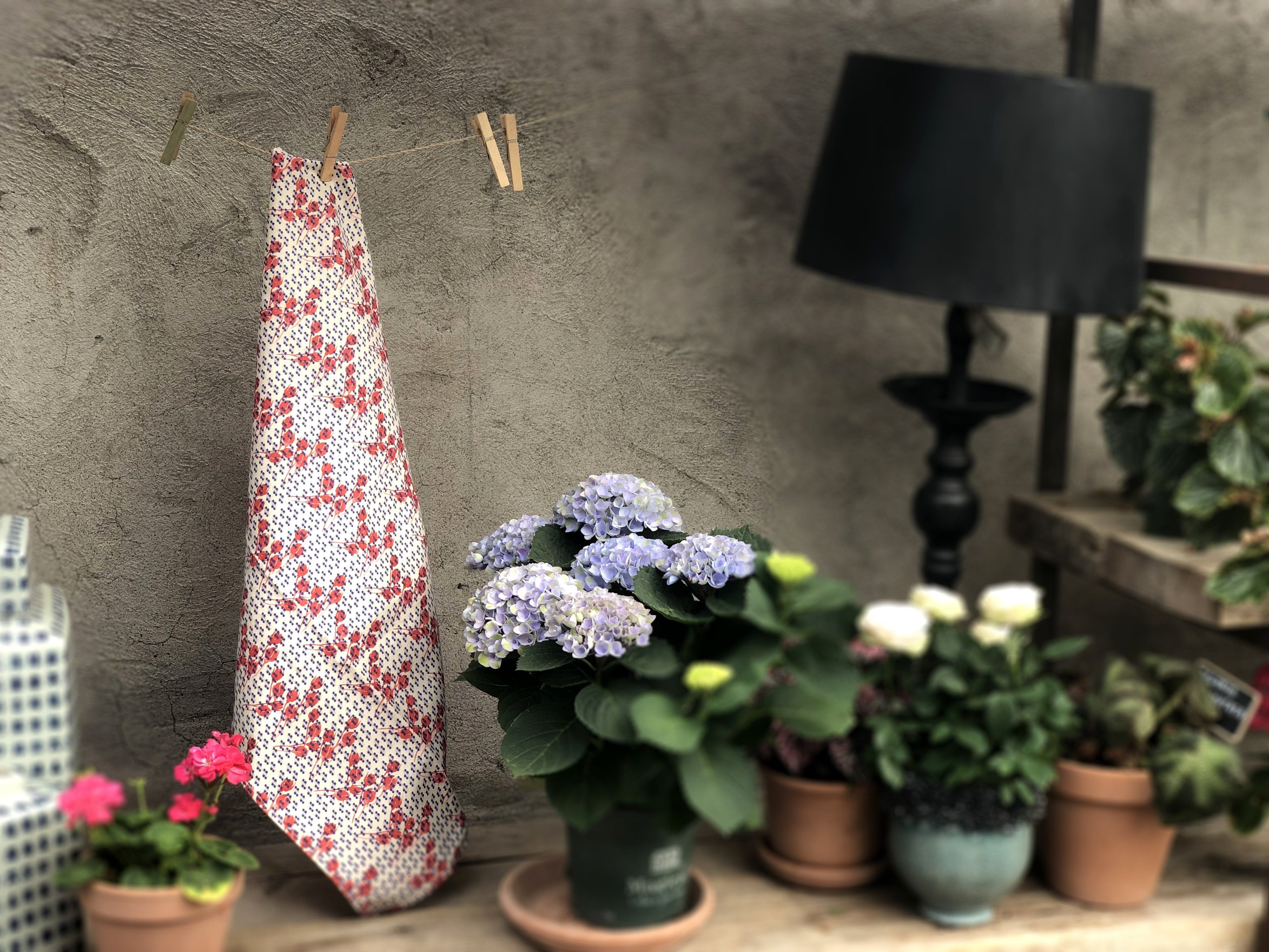 BLUE ROSY | Organic Dish Towel |